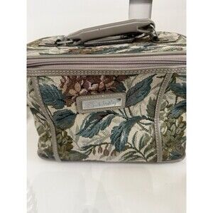VTG 1980 Diane Von Fustenburg Tapsery Floral Cosmetic Bag -New